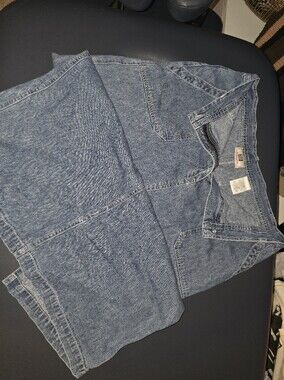Women's Blue Denim Long Skirt